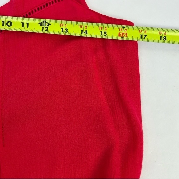 Maurices Women’s Summer Beach Sundress Sz Small Reddish Orange Spaghetti Straps - Picture 9 of 11